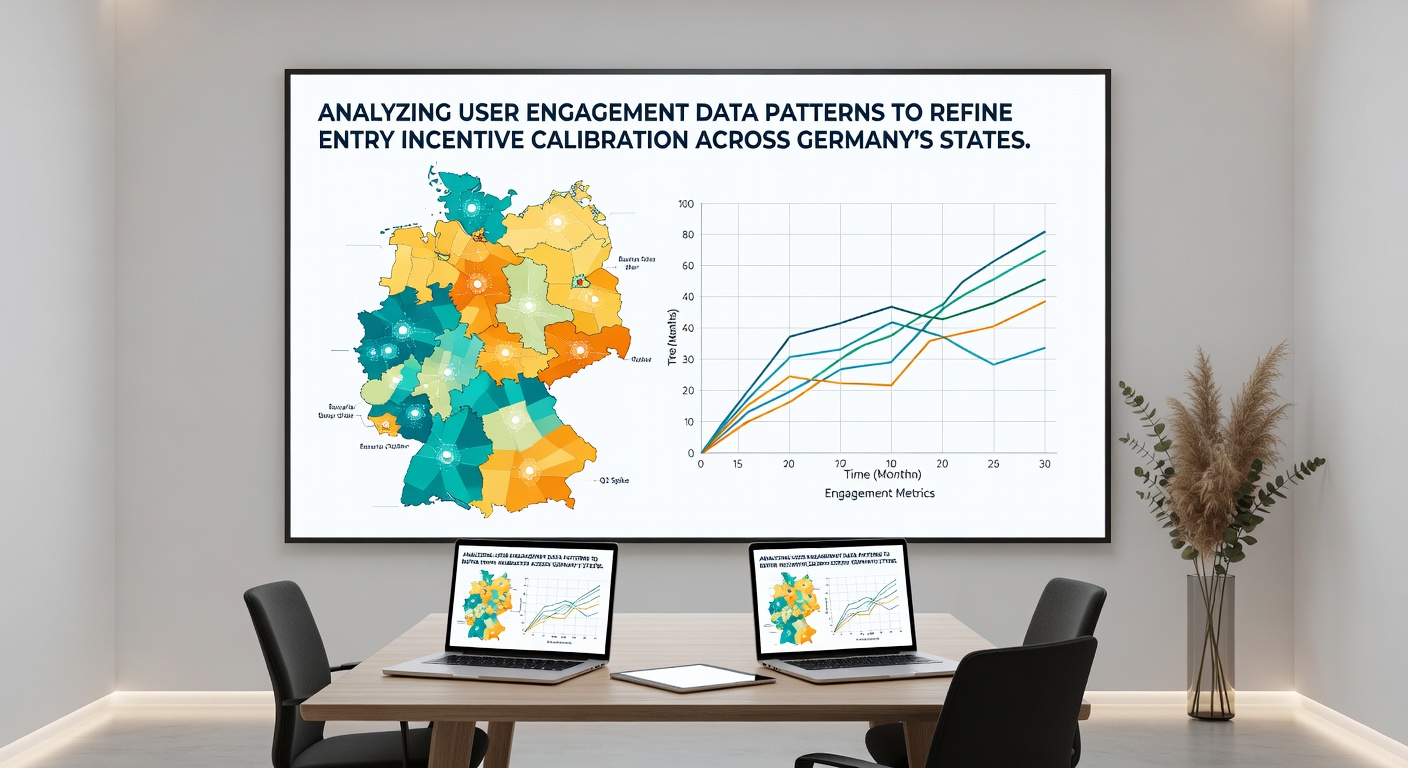 Diagramm zur Kalibrierung von Einstiegsanreizen basierend auf Engagement-Daten in deutschen Bundesländern